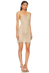 Elliptical Mini Dress