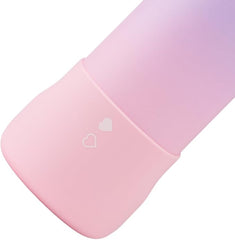 Owala FreeSip Bouteille d'eau en acier inoxydable avec botte de protection – Lavande Soul Sister Edition