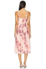 x REVOLVE Tessa Smocked Midi Dress