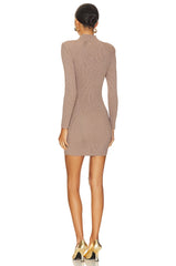 Aislinn Dress Metallic Satellite