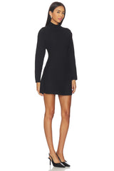 Anzu Peplum Sweater Mini Dress