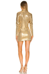 TY Front NK Shirt Mini Dress