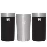 Lifted Spirits Prismatic™ Highball Glass + Craft Cocktail Shaker Set | 12 OZ