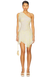 Colmar Asymmetric Mini Dress
