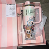 Stanley x Labubu Pink & Gold Limited Edition 40 oz Tumbler