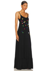 Beatrix Mini Butterflies Maxi Dress