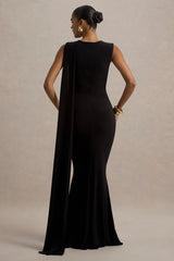 Mia | Black Maxi Dress With Sash