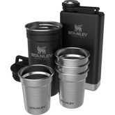Adventure Pre-Party Shot Glass + Flask Set