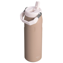 The Almond Rose IceFlow™ Bottle with Flip Straw Lid | 24 OZ