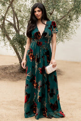 Valen Maxi Dress | Jade Multi