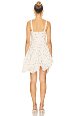 Handkerchief Mini Dress