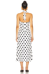 Jardin Halter Neck Maxi Dress