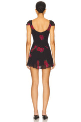 Lunarose Chiffon Mini Dress