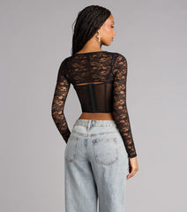 Delicate Edge Lace Bolero