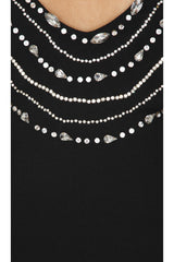 Dextra Embellished Mini Dress