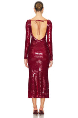 Verona Sequin Maxi Dress