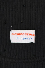 Hotfix Long Sleeve Crewneck Dress