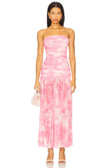 Solana Mesh Maxi Dress