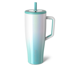 Brumate Era 40oz Glitter Aqua Ombre