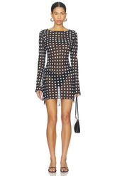 Britain Long Sleeve Dress