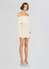 Galli Rib Knit Mini Dress