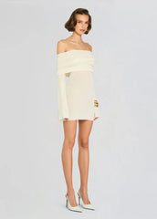 Galli Rib Knit Mini Dress