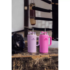 Stanley 64 oz Stainless Steel H2.0 FlowState Quencher Tumbler