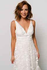 Larissa Midi Dress | Off White