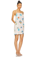 Sunset Bandeau Mini Dress