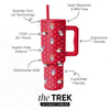 Trek Tumbler - 40 oz-Dots and Faces