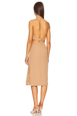 Amara Halter Midi Dress
