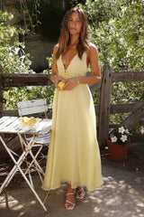 Morning Sun Maxi Dress Yellow