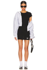 Short Sleeve Crewneck Dress