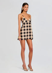 Shanty Linen Mini Dress