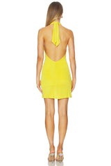 Kylie Halter Knot Dress