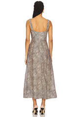 Lilah Corset Midi Dress