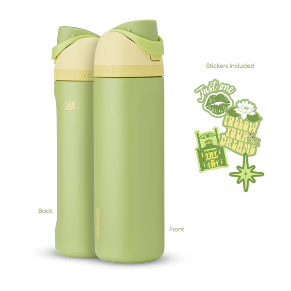 Owala FreeSip Insulated Water Bottle Disney Princess Collection 24 oz- Rapunzel