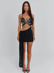 Delano Mini Dress Black