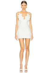 Ingrid Flower Mini Dress