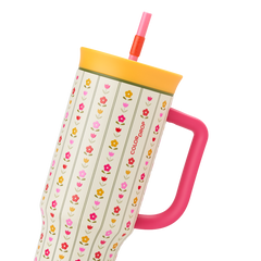 Owala 40oz Tumbler  Flower Crown