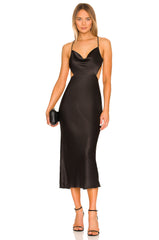 Thalia Bias Midi Dress