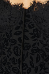 Midnight Velvet Mini Dress