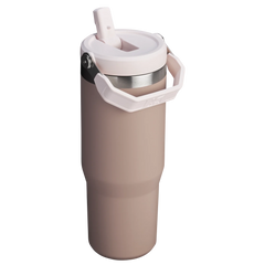The Almond Rose IceFlow™ Flip Straw Tumbler | 30 OZ