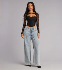 Delicate Edge Lace Bolero