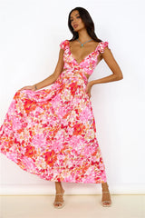 Life Of The Party Maxi Dress Pink