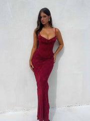 Dylan Maxi Dress Red