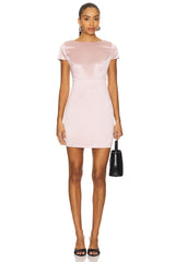 Alisa Satin Mini Dress