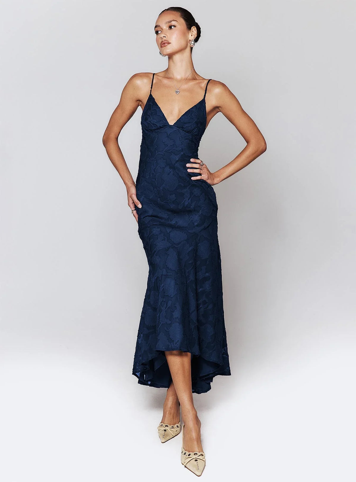 Cyrene Maxi Dress Navy