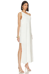 Layered One Shoulder Dress