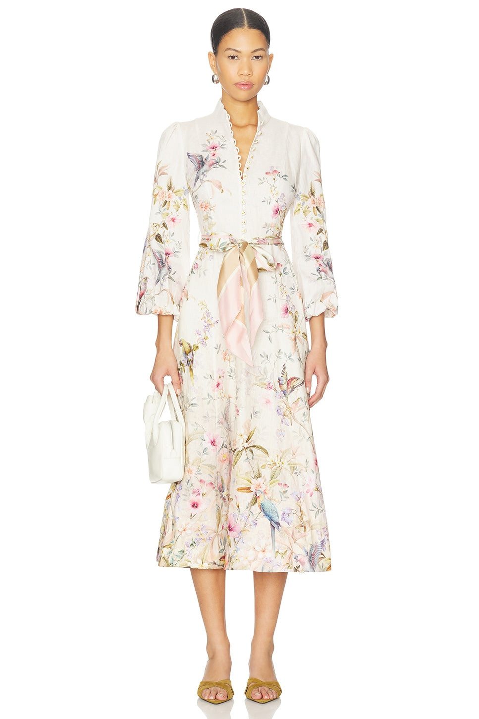 Rebellion Button Midi Dress